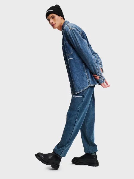Сорочки Karl Lagerfeld Jeans синій