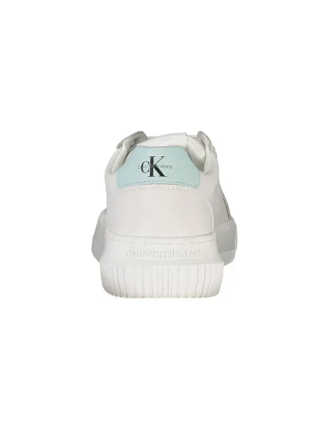 Sneakersy Calvin Klein skórzane chunky białe