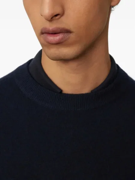 Кашмирен пуловер Lisa Yang синьо