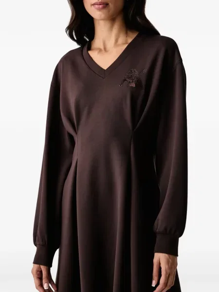 Rochie Armani Exchange cu paiete maro