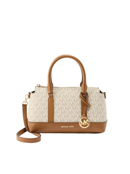Rankinė MICHAEL Michael Kors Andie Écru geltona