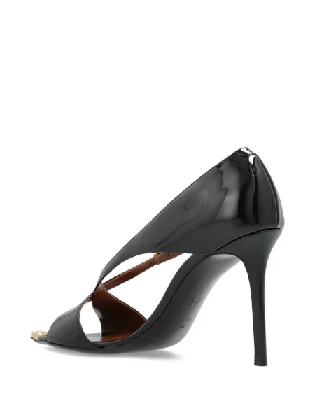 Kožne sandale Giuseppe Zanotti crna