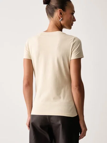 BOSS Orange T-shirt basic C Esogo 1 żółta