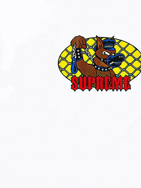 Μπλούζα Supreme με σχέδιο λευκό