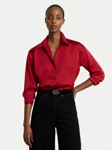 Lauren Ralph Lauren koszula czerwona