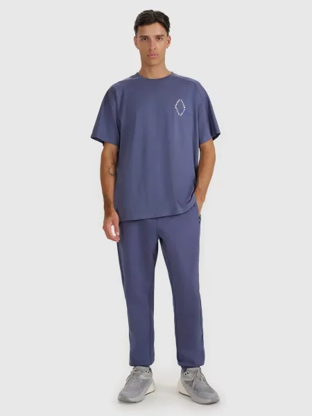 T-SHIRT 4F KOSZULKA S niebieska