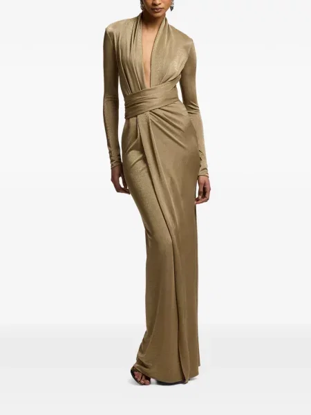 Rochie maxi Ralph Lauren Collection din jerseu