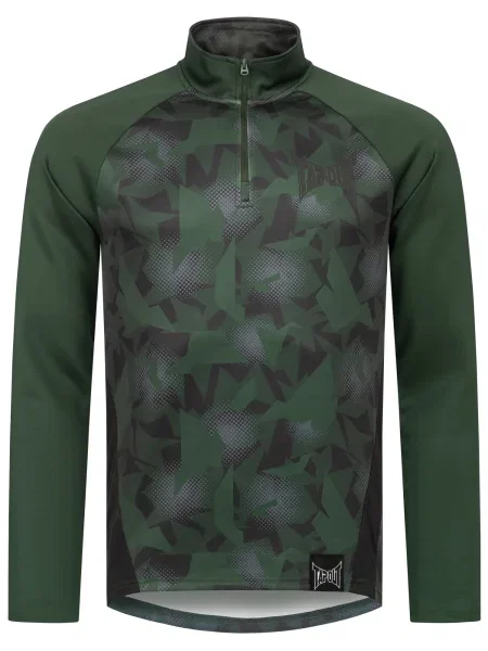 Tapout Sportiniai marškinėliai tamsiai mėlyna / tamsiai žalia juoda