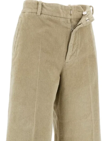 Pantaloni Cellar Door de catifea cord gri