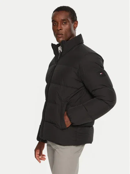 Tommy Hilfiger Geacă din puf negru