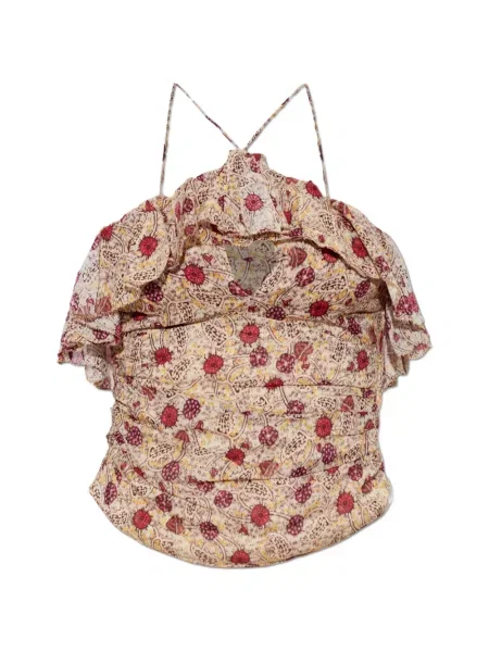 Top Marant Etoile cu model floral cu imagine