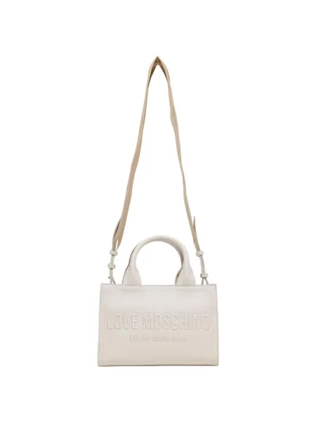 Kabelka Love Moschino bílá