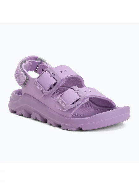 Детски сандали BIRKENSTOCK Mogami HL Birko-Flor Narrow crocus розово