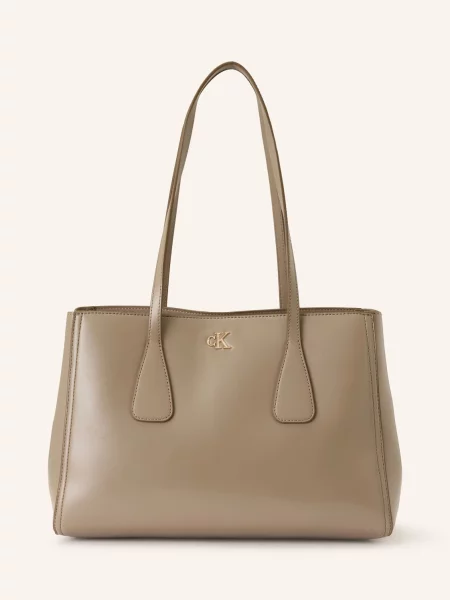 Kabelka Calvin Klein hnědá
