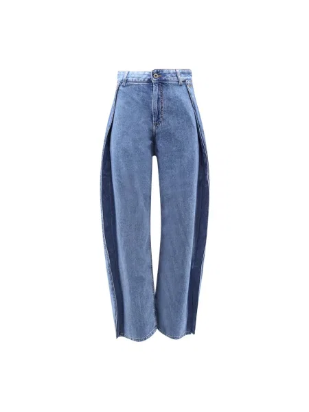 Jeansy straight leg Loewe niebieskie