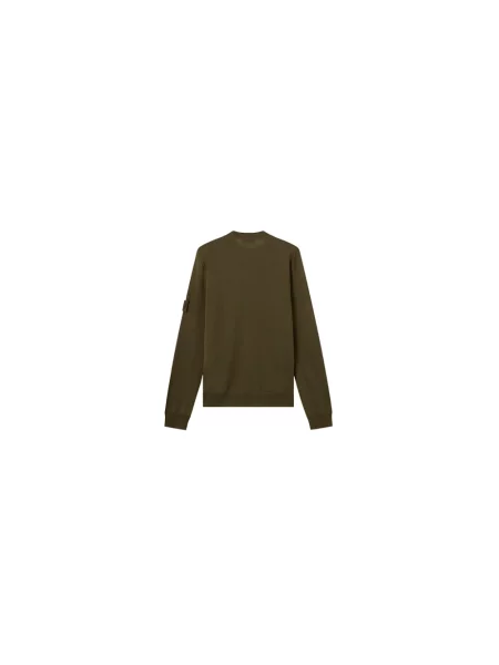 Sweter Stone Island wełniany z kamieniami zielony