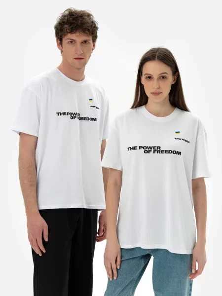 INTERTOP Футболка Унісекс без підкладки білий