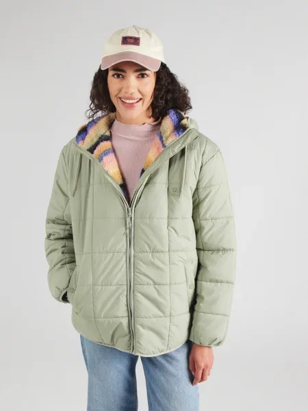 Billabong Demisezoninė striukė Happy Camper žalia