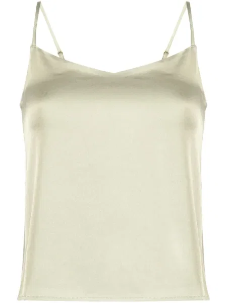 Top Goodious z dekoltem w serek zielony