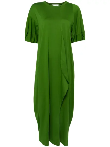 Rochie midi Enföld cu decolteu rotund verde