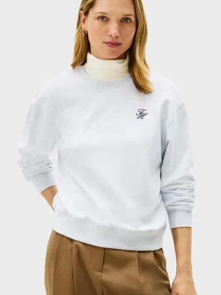 Махровий світшот Tommy Hilfiger блакитний