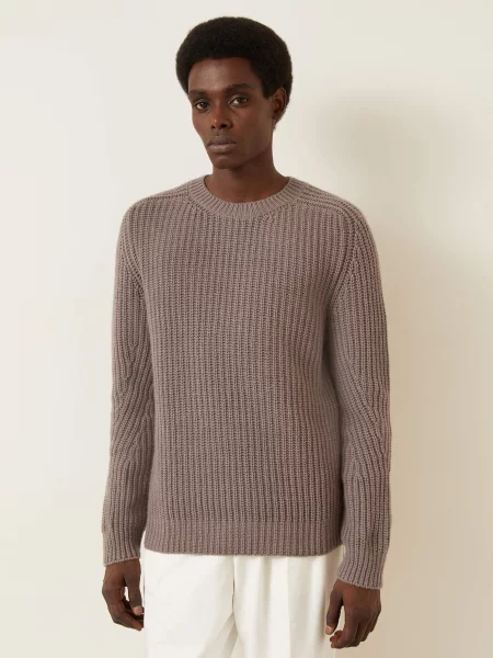 Iris Von Arnim Sweter Z Kaszmiru Arlington beige beżowy