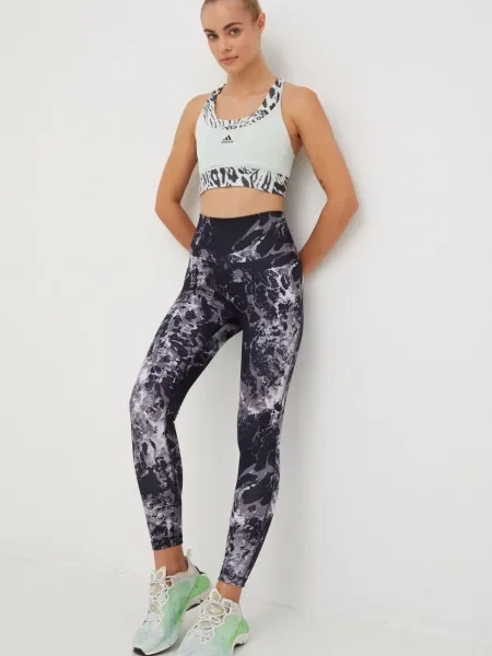 Športová podprsenka adidas Performance zelená