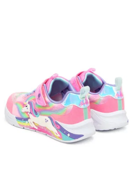 Sneakersy Skechers Unicorn Chaser PKMT ružová