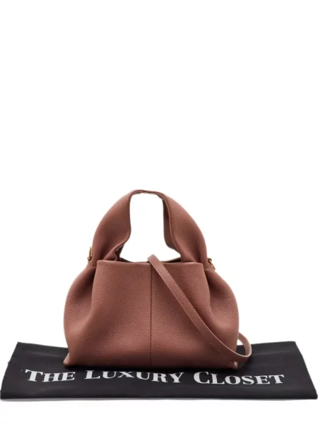 Geantă shopper Polène maro