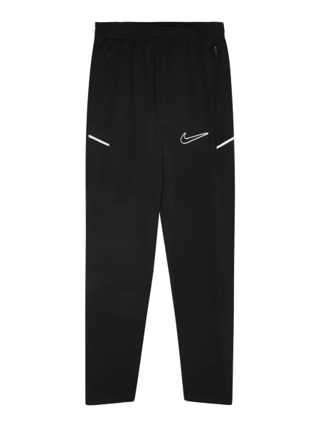 NIKE Pantaloni sport Academy negru / murdar alb