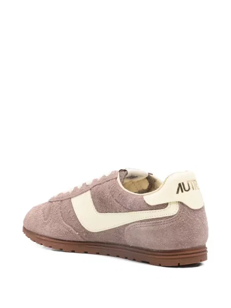 Sneakers Autry σουέντ καφέ