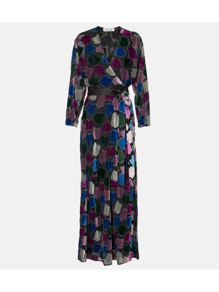 Rochie midi Diane Von Furstenberg cu imagine până la genunchi de costum