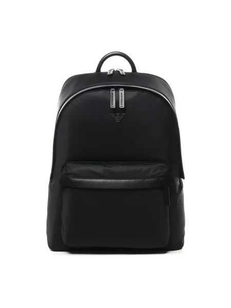Torba Emporio Armani skórzana czarna