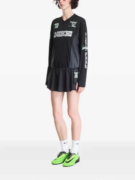 Lung tricou Nike negru
