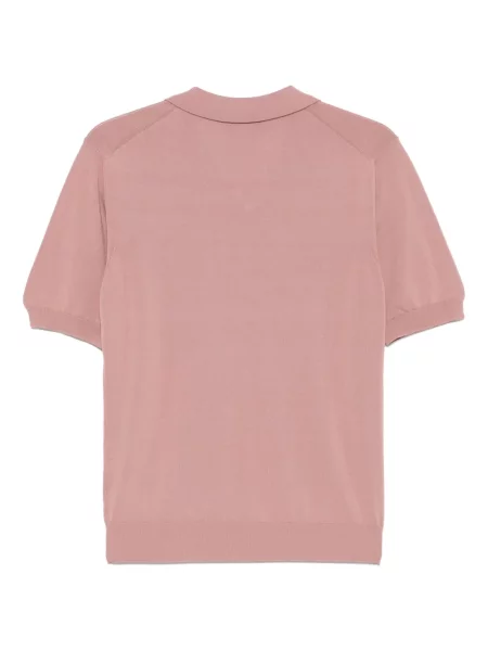 Tricou Cruciani tricotate roz