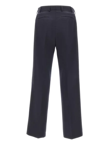 Pantaloni Pt Torino de lână albastru