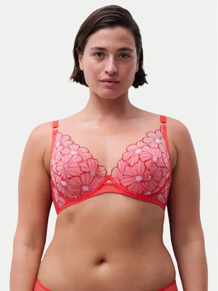 Chantelle Сутиен с банели Lush Коралов