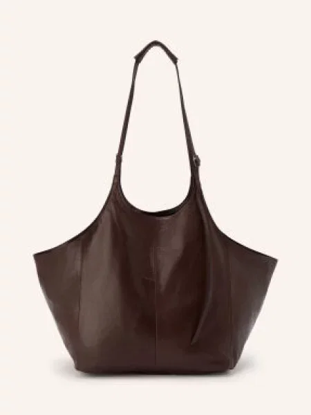 Shopper kabelka Allsaints hnědá