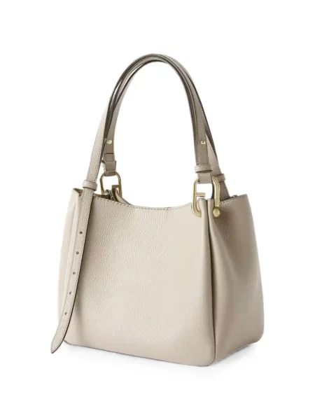 Geantă shopper Furla din piele cu imagine