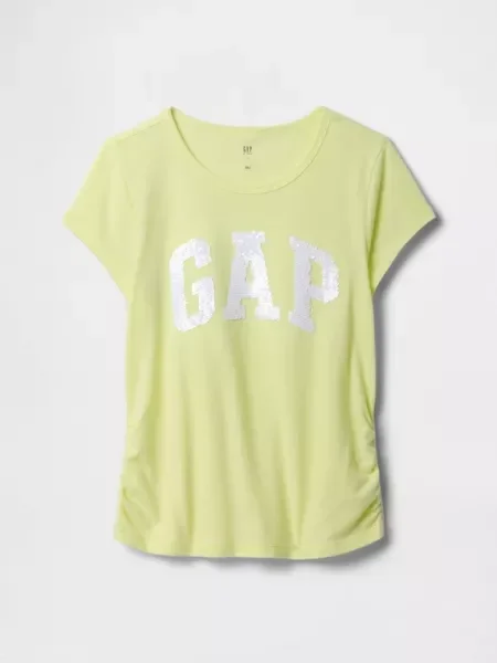 Tricou Gap cu autograf galben