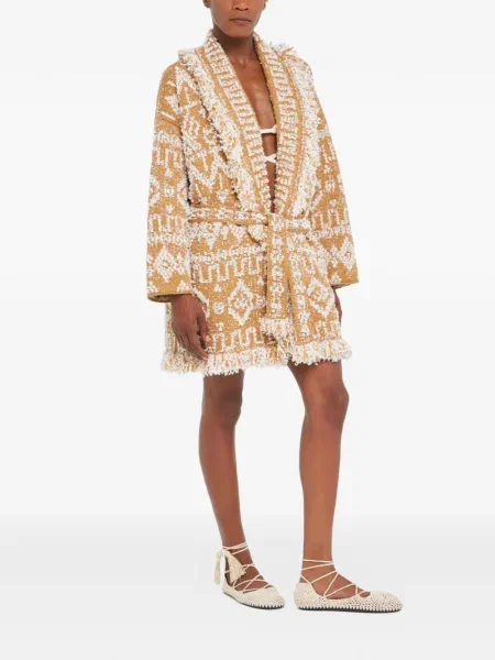 Płaszcz Alanui z frędzli