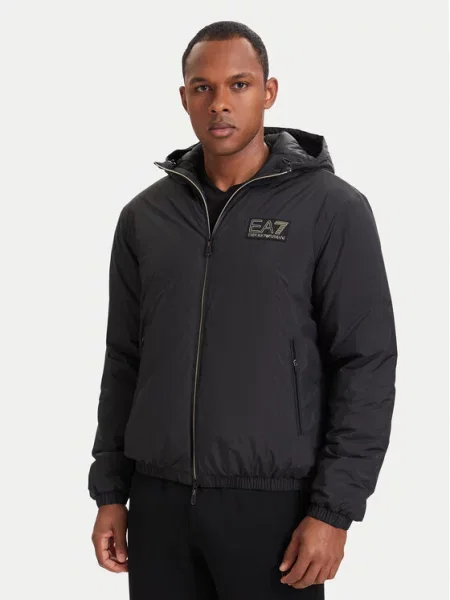 Emporio Armani Geacă Oversize negru