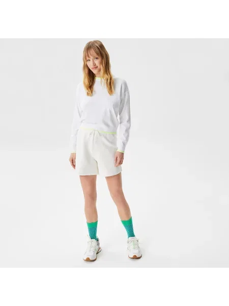 Lacoste Swetry Lacoste biały