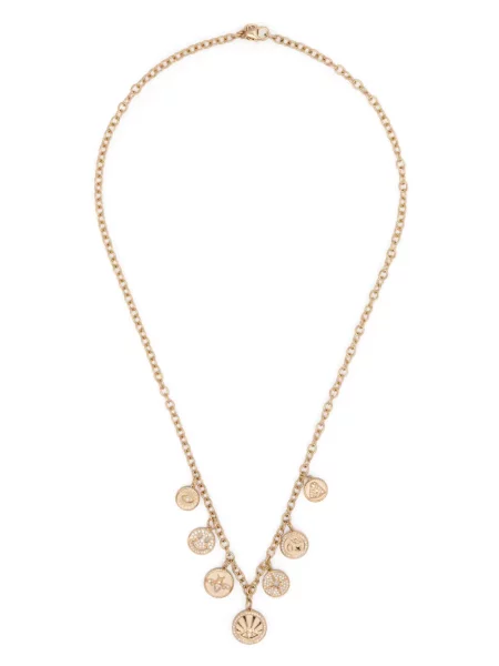 Колие Sydney Evan жълто