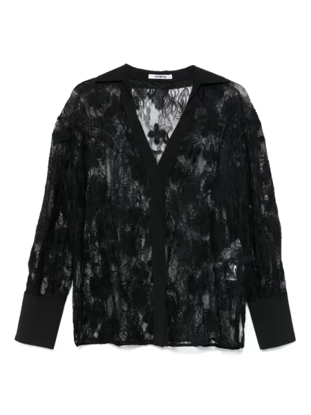 Koszula Vivetta koronkowa czarna