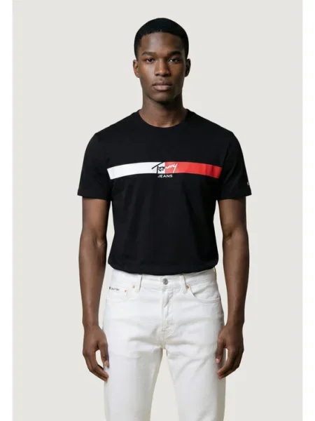 Tommy Jeans Póló fekete