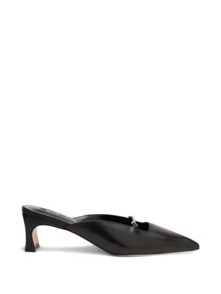 Papuci tip mules By Far negru