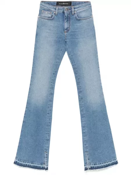 Blugi evazați John Richmond albastru