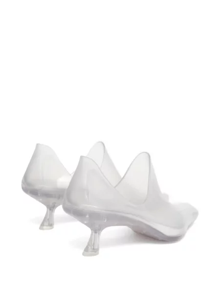 Balerini Loewe transparente alb