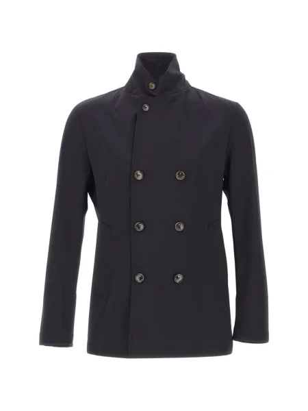 Geacă Montecore cu două rânduri de nasturi albastru